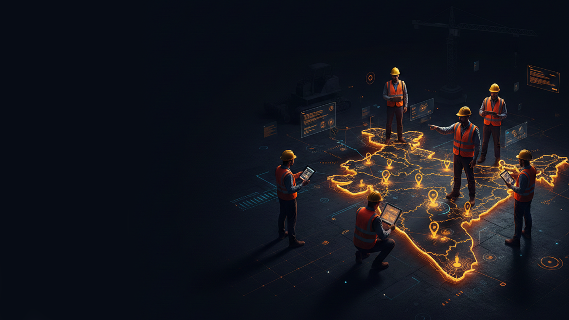 Construction Labours for India